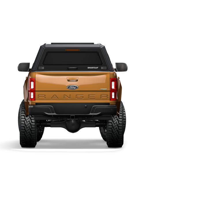 SmartCap Matte Black Truck Bed Cap EVO Sport Series w/ Horizontal Locks Model EV0303-MB