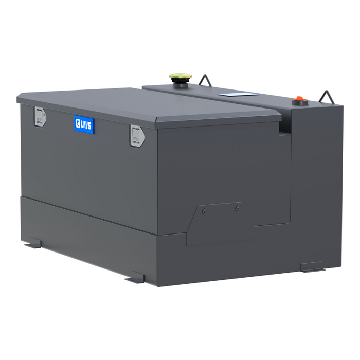 UWS Matte Black 85-Gallon Steel-Aluminum Combo Transfer Tank Model ST-85-COMBO-MB