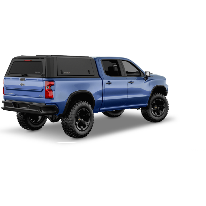SmartCap Matte Black Truck Bed Cap EVOa Adventure Series w/ Vertical Locks Model EA0108-MB