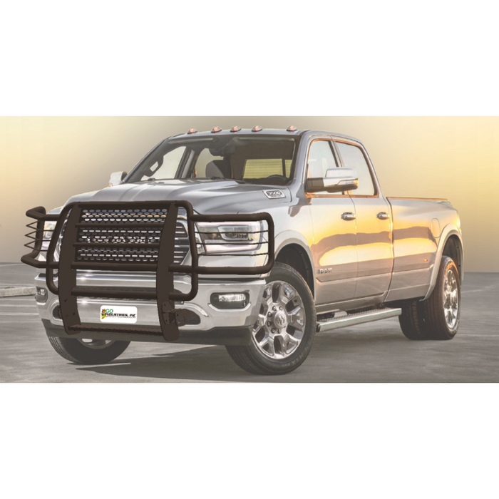 Go Industries Rancher Grille Guard - Black - UA Finish Model 44673