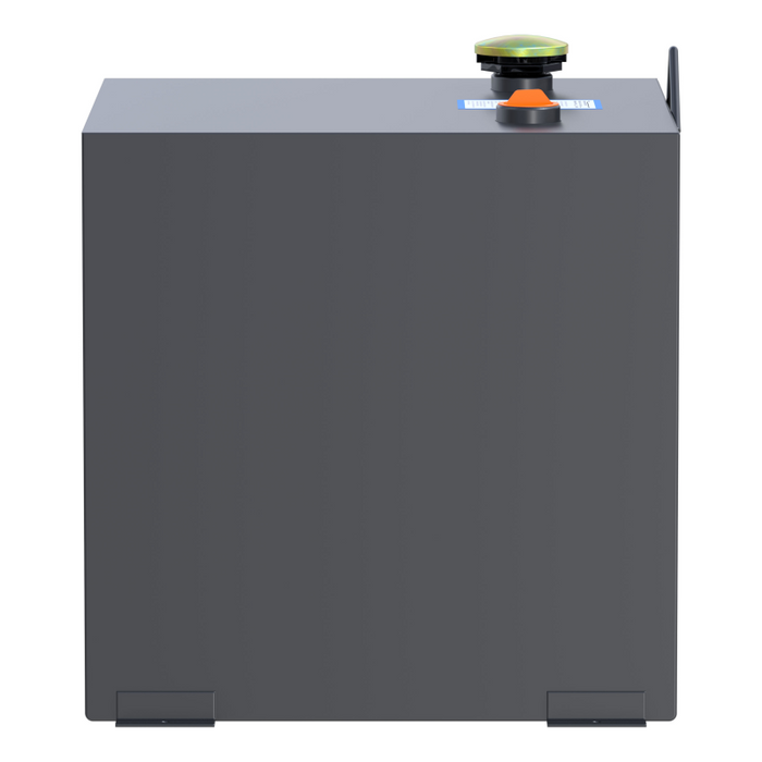 UWS Matte Black 53-Gallon Rectangle Steel Transfer Tank Model ST-53-R-MB