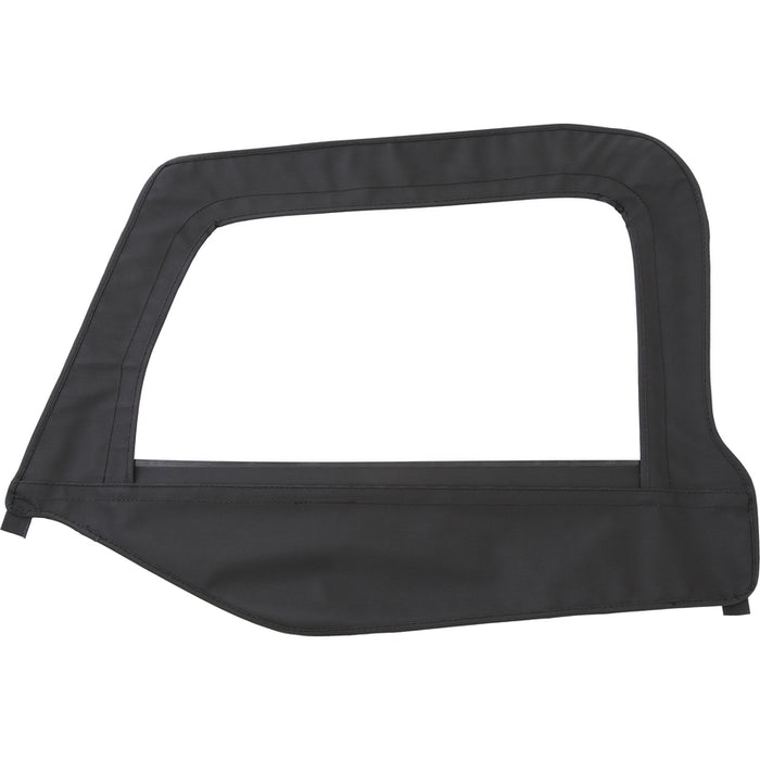 Smittybilt Soft Top Driver Side Door Skin w/ Frame - Denim Black (97-06 TJ) Model 79415