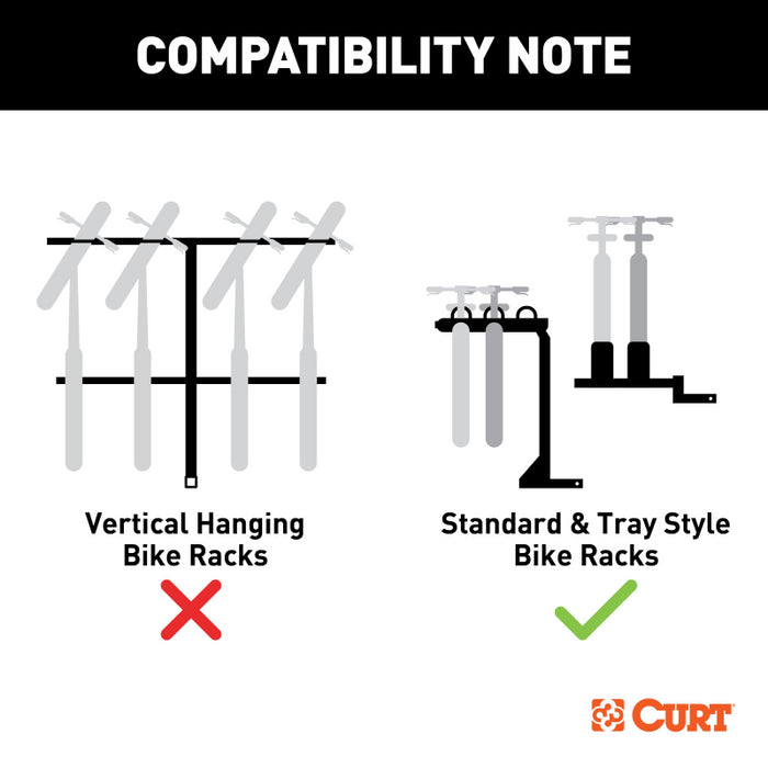 CURT Class 3 Trailer Hitch, 2" Receiver, Fits Select Ford Ranger Model 13607