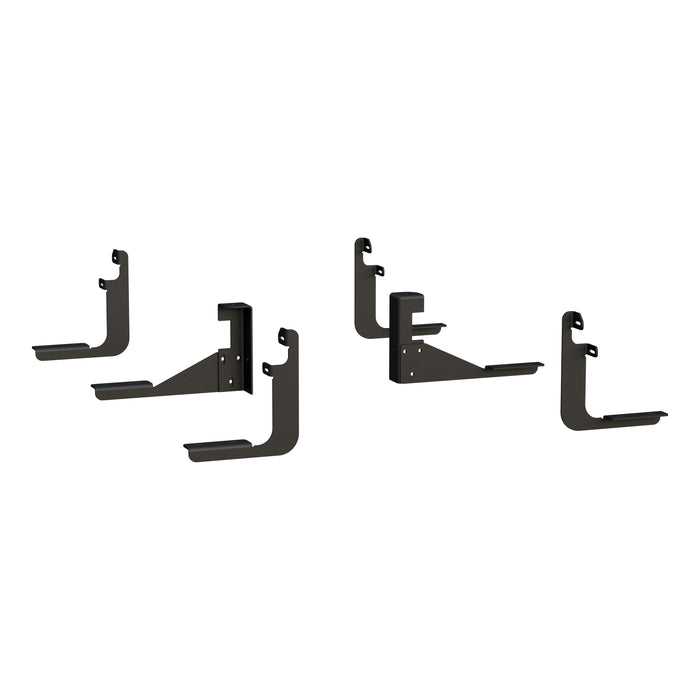Luverne Regal 7 Black Stainless 78" Oval Side Steps Select Ford F250 F350 F450 F550 Model 277078-401723