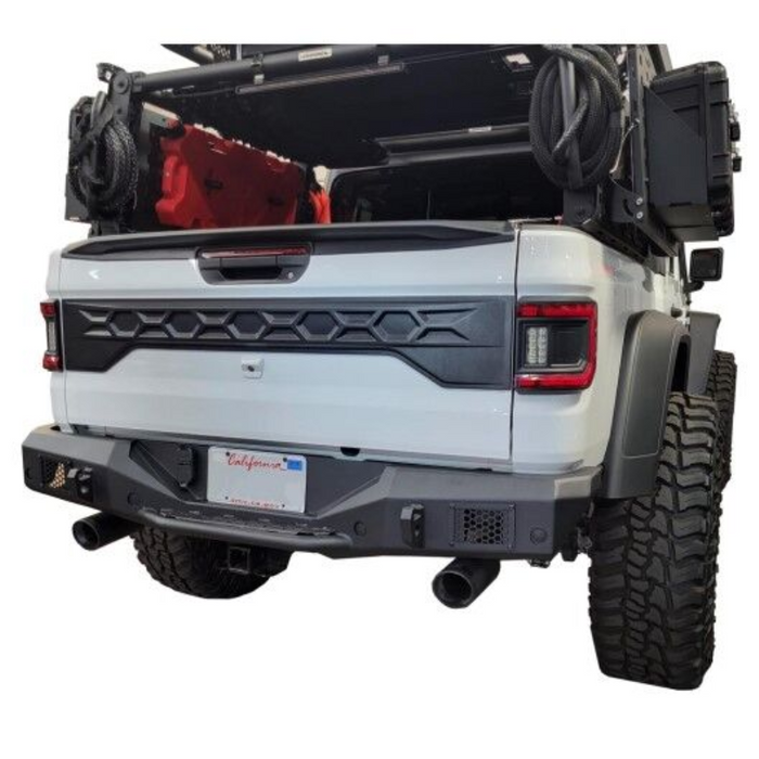 Go Rhino Rockline Rear Full Width Bumper for Jeep Gladiator Model 373120T