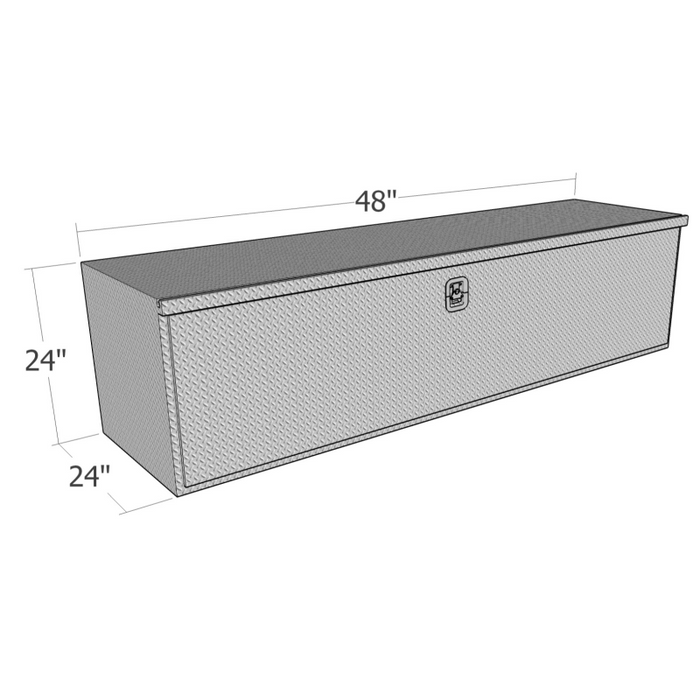 Brute 24" X 24" X 48"L HD Under Body -  Diamond, Drop Down Door Model HUB2448