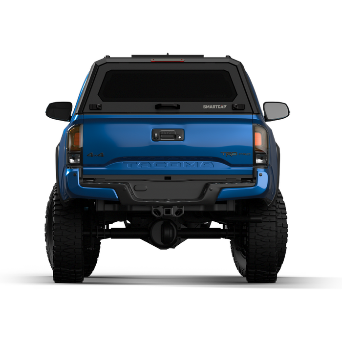 SmartCap Matte Black Truck Bed Cap EVOh Hatchback Series w/ Vertical Locks Model EH1316-MB