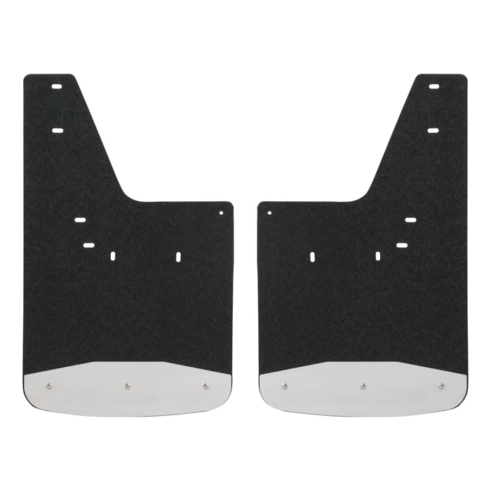 Luverne Rear 12" x 20" Rubber Mud Guards, Select Dodge, Ram 1500, 2500 (2 Flaps) Model 250931