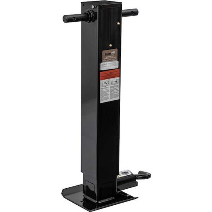 Buyers Products 12 Inch Heavy-Duty Side Pin 4 Inch Square Jack - No Handle Model 5331411