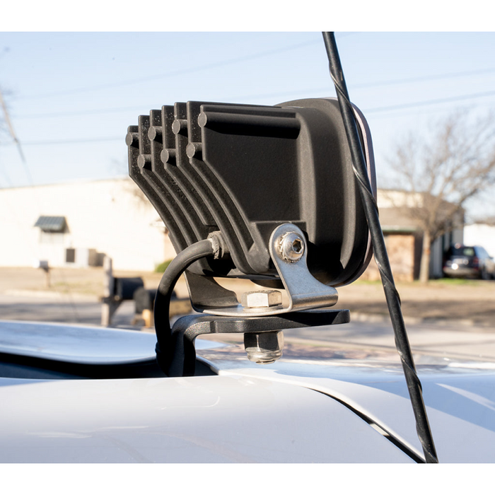Rago Fabrication 2014-2021 3rd Gen Toyota Tundra Low-Pro Ditch Light Mounts Model R1418TTUNDIT-LP