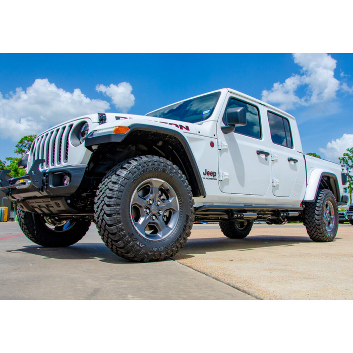 N-Fab RKR Step System Textured Black Steel Model J194TRKRS4