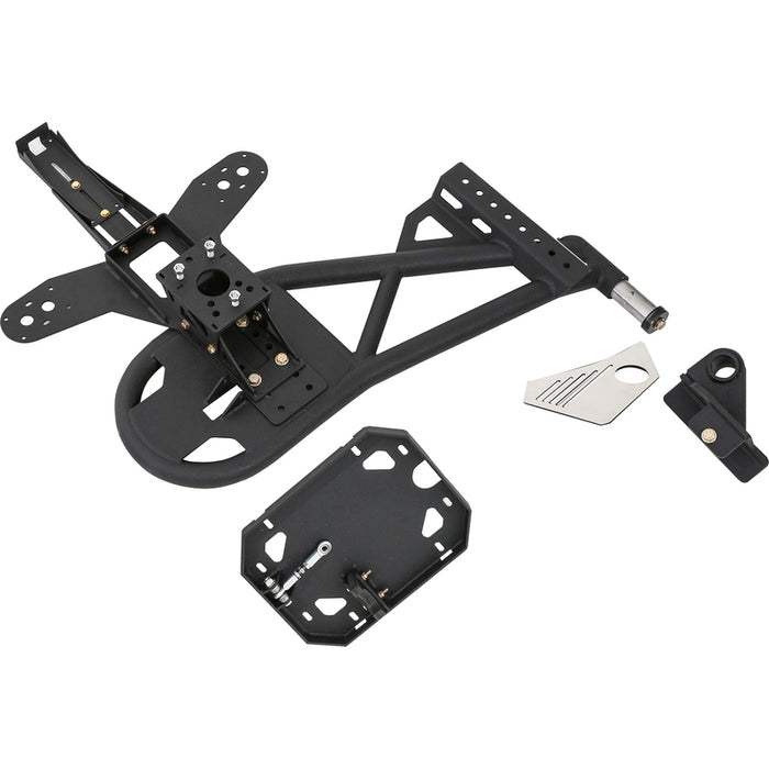 Smittybilt XRC Gen 2 Bolt-On Tire Carrier - Textured Black (07-18 JK/JKU) Model 76857