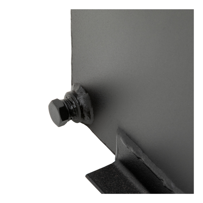 UWS Matte Black 100-Gallon Rectangle Steel Transfer Tank Model ST-100-RT-MB