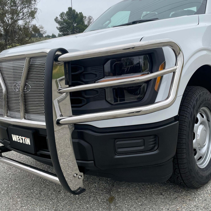 Westin HDX 1-Piece Grille Guard Stainless Steel Model 57-4060