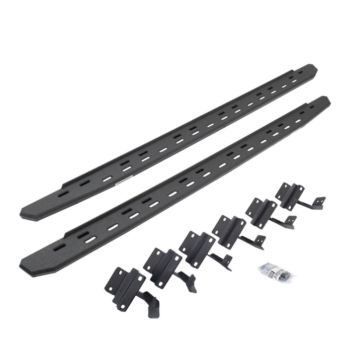 Go Rhino RB30 Slim Line Running Boards with Mounting Bracket Kit Model 69615087ST