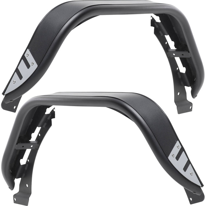 Smittybilt Apollo Rear Fender Pair - Textured Black (18+ JL/JLU) Model 77836