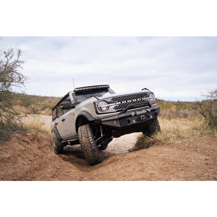 DV8 Offroad 2021-2026 Ford Bronco Front Lower Control Arm Skid Plate Model SPBR-02