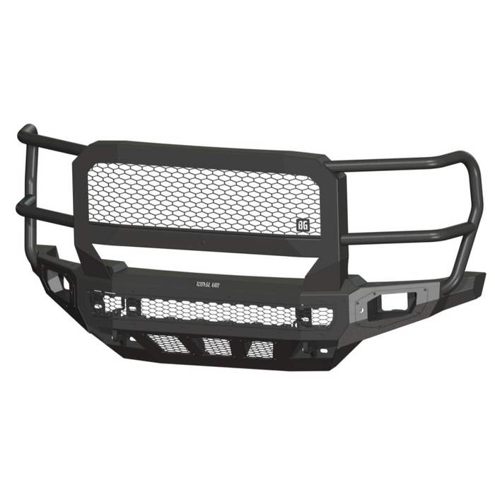 Bodyguard Freedom Front Extreme Non-Winch W/O Sensor Cutouts W/ Mesh Grille With Camera Harness Texture Black Powder Coat Model NEF23DNTMH