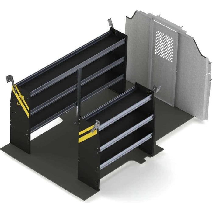 Ranger Design Contractor Van Shelving Package for Ford Transit Low Roof 130" & 148" Wheelbase Model FTL-10