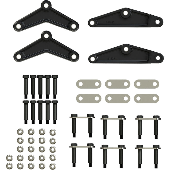 CURT Triple Axle AP Kit with Long Equalizer and Standard Bolts Model 132698