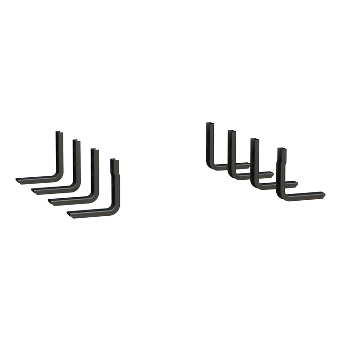 Luverne Regal 7 Black Stainless 78" Oval Side Steps Select Ford F250 F350 F450 F550 Model 277078-409922