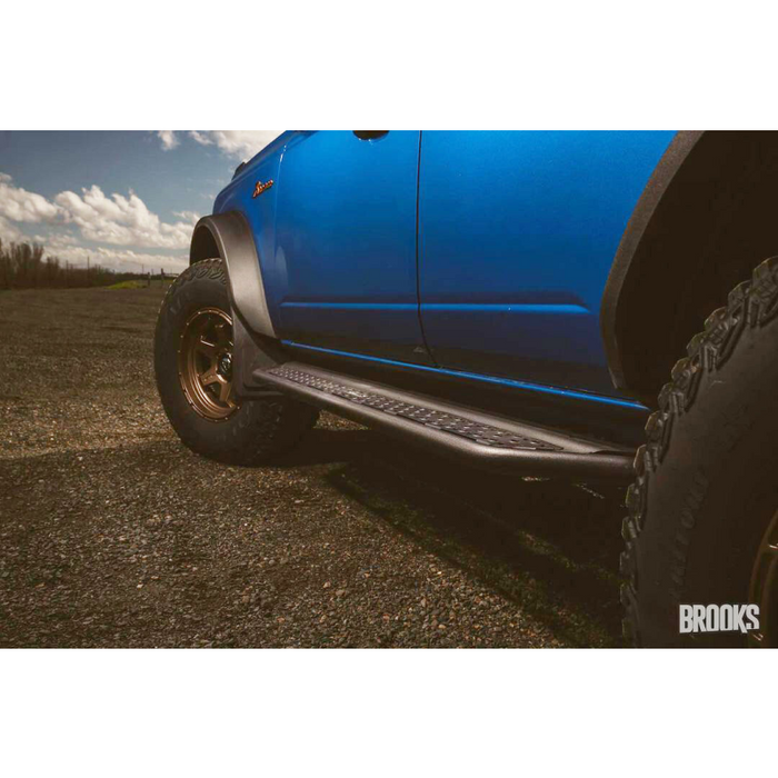Go Rhino Dominator Xtreme D6 Running boards with Rocker Panel Mounting Brackets Kit Model D64129T
