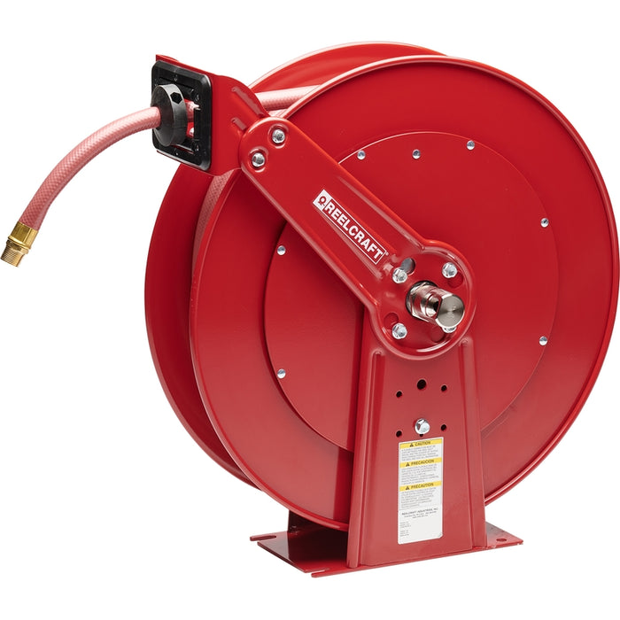 ReelCraft Series 80000 3/4 in. x 50 ft. Ultimate Duty Dual Pedestal Hose Reel - 250 PSI Air/Water Model 83050OLP