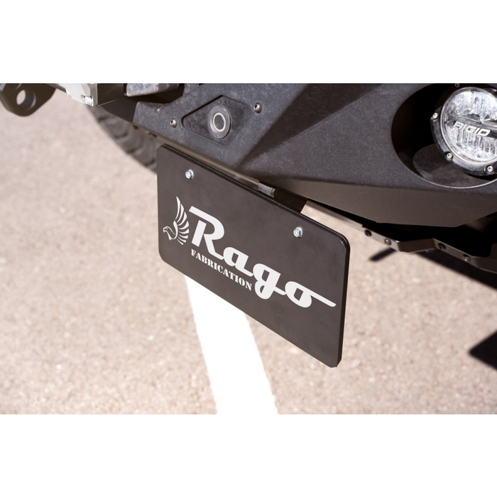 Rago Fabrication Clevis Mounted License Plate Bracket Model AC9905201NA