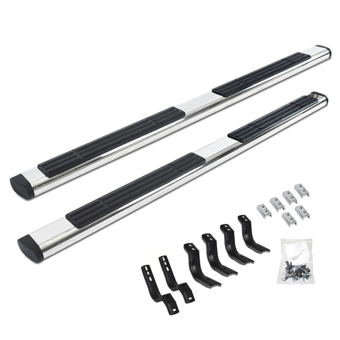 Go Rhino 6" OE Xtreme Step Nerf Bars with Mounting Brackets Kit Model 686404387PS