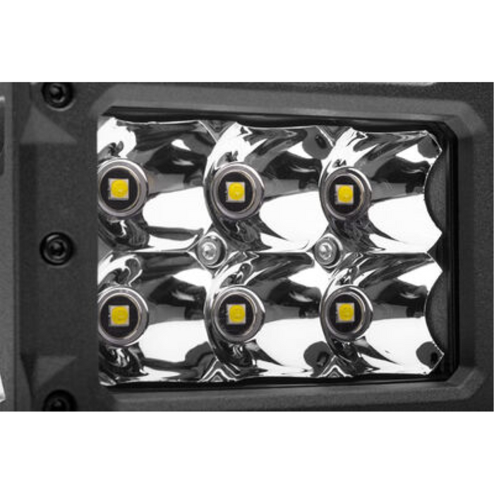 Go Rhino Bright Series 4x3 Rectangular LED Spot Lights Model 753003023SBS