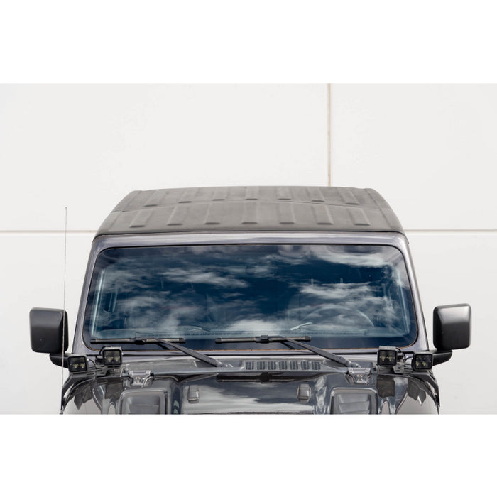 DV8 Offroad 2018-2025 Jeep Wrangler JLU 4-Door Razor Series Fastback Hard Top Model HTJL02-B