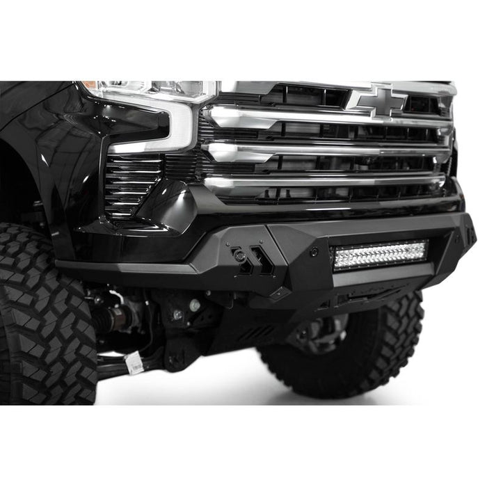 Addictive Desert Designs Chevy Silverado 1500 Black Label Front Bumper Model F140300010103