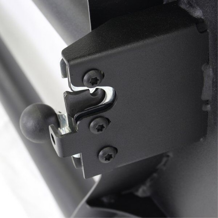 Go Rhino Trailline Tube Doors, Front pair for Jeep JL/JLU and JT Model 572601