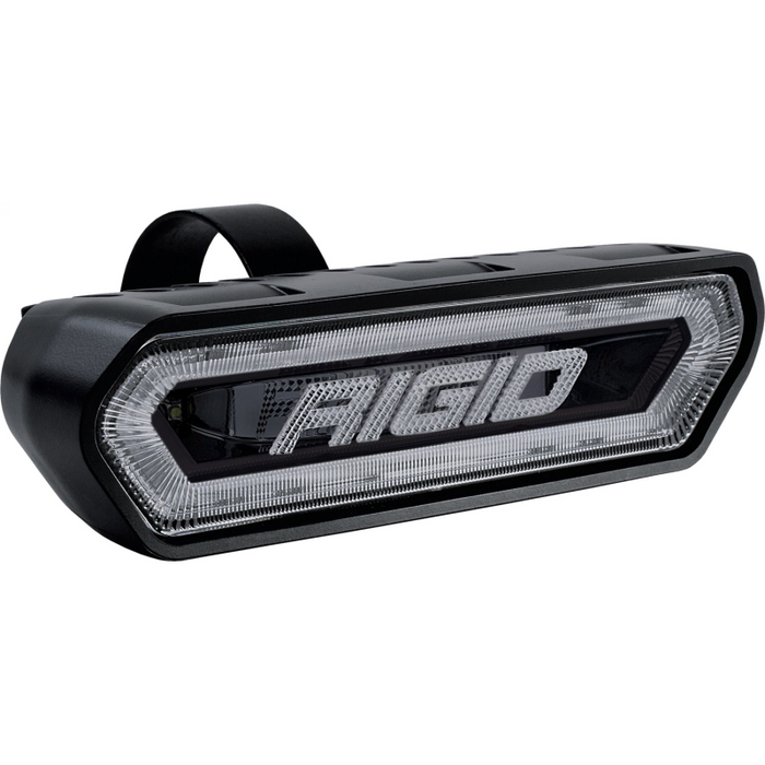 Rigid Industries Chase, Rear Facing 5 Mode LED Light, Red Halo, Black Housing Model 90133
