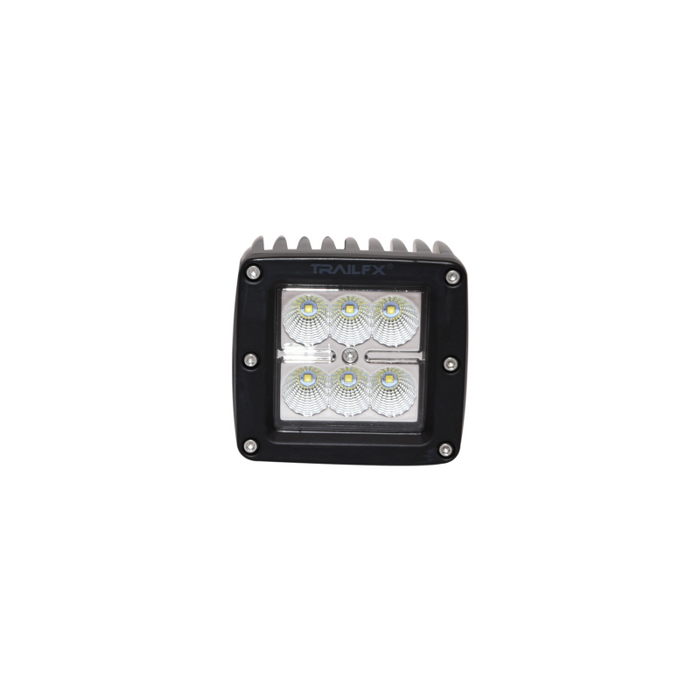 TrailFX 3X2 Square 6X3W Flood Pair Model 3X2CFPR