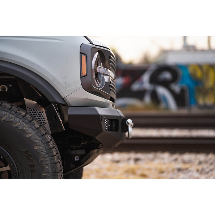 DV8 Offroad 2021-2026 Ford Bronco OE Plus Series Front Bumper Model FBBR-03