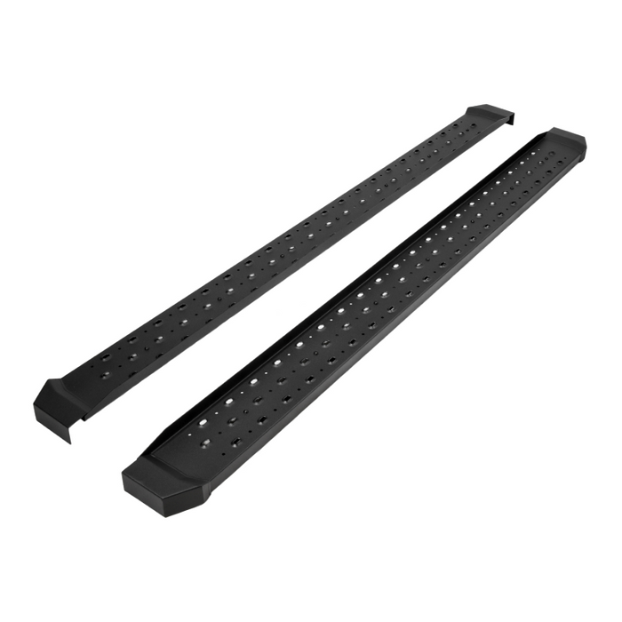TrailFX Work Truck Running Boards Black Steel Model RBW21B