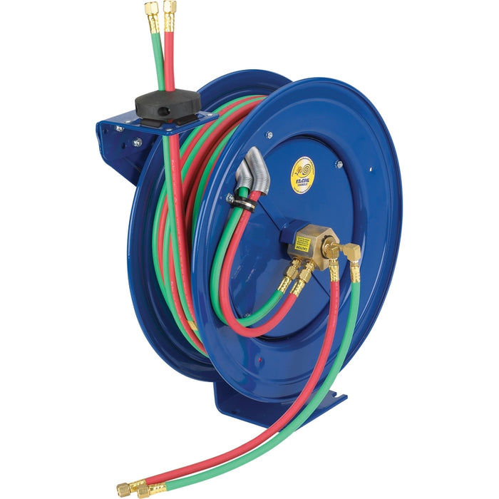 Coxreels EZ-SHW Series Safety System Welding Hose Reel 1/4 in. x 75 ft. - Hose Included 200 PSI T-Grade Model EZ-SHWT-175