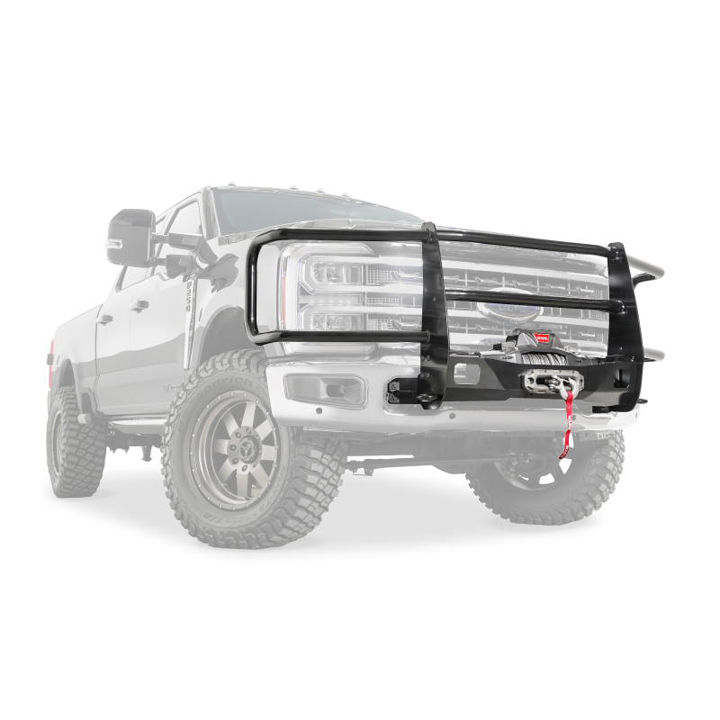 Warn Rope Guard Warn TRANS4MER Grille Guard Kit - Ford Super Duty Full Guard Model 109 ...