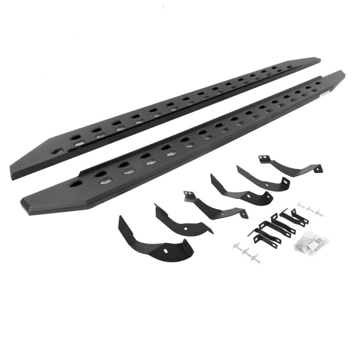 Go Rhino RB20 Slim Line Running Boards with Mounting Brackets Kit Model 69405187SPC