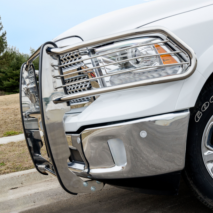 ARIES Polished Stainless Grille Guard, Select Dodge, Ram 1500 Model 5058-2