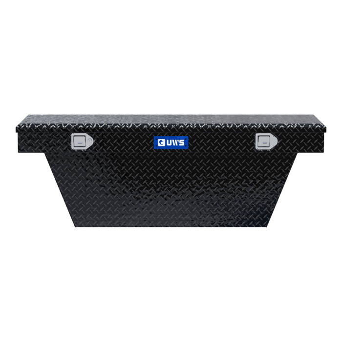 UWS 60" Deep Angled Truck Tool Box (LTL Shipping Only) Model TBSD-60A-BLK