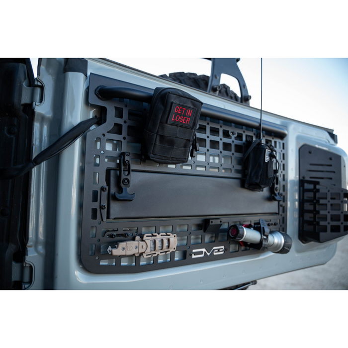 DV8 Offroad 2021-2025 Ford Bronco Tailgate Molle Panel Model MPBR-02