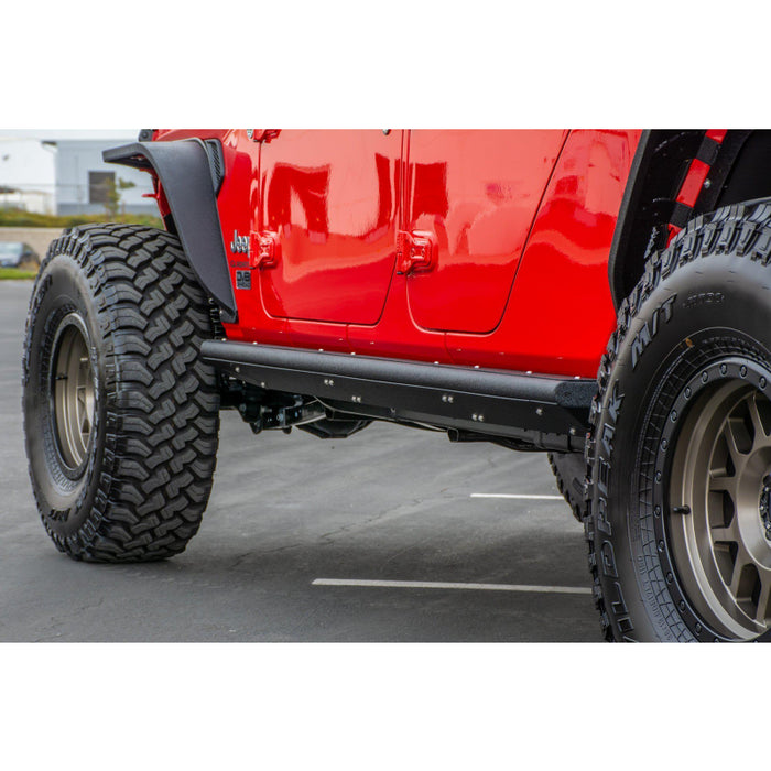 DV8 Offroad Rock Sliders With Step Model SRGL-02