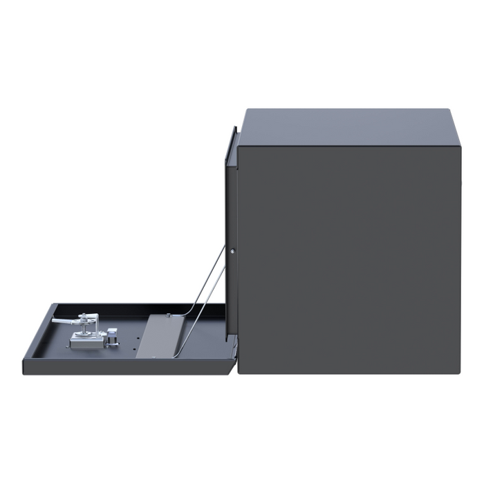 UWS Matte Black Steel 30" Single-Door Underbody Tool Box Model ST-TBUB-30-MB