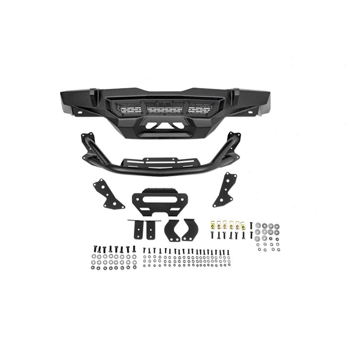 DV8 Offroad 2018-2025 Jeep Gladiator Wrangler Spec Series Front Bumper Model FBJL-09