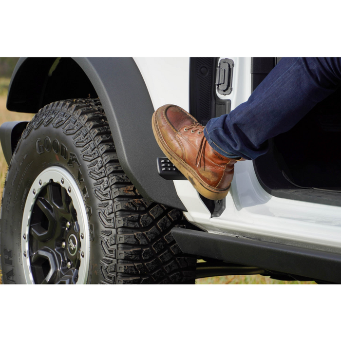 DV8 Offroad 2021-2026 Ford Bronco Foot Pegs Model STBR-01