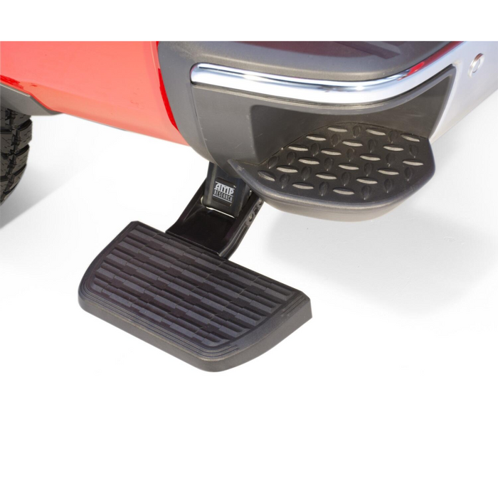 AMP Research Bedstep Flip Down Bumper Bed Step Model 75314-01A