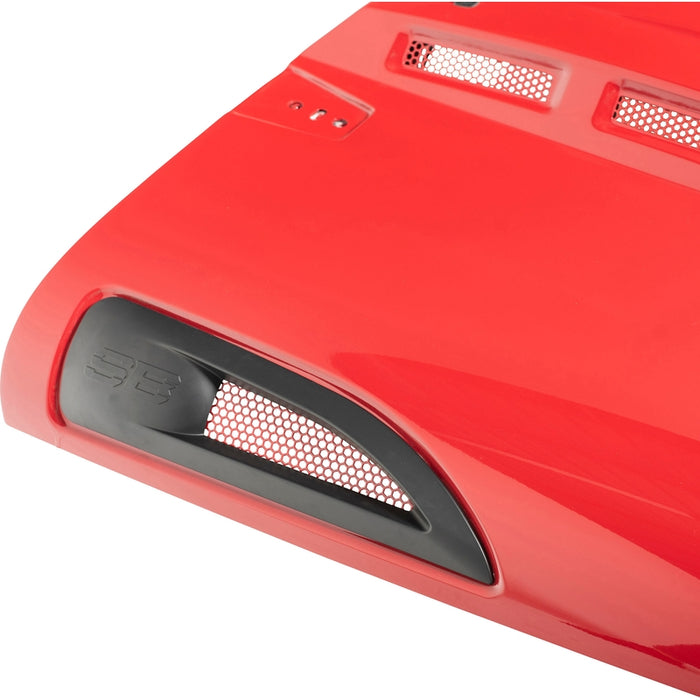 Smittybilt H.E.M.I Vented Hood - Unpainted (07-18 JK/JKU) Model 76500