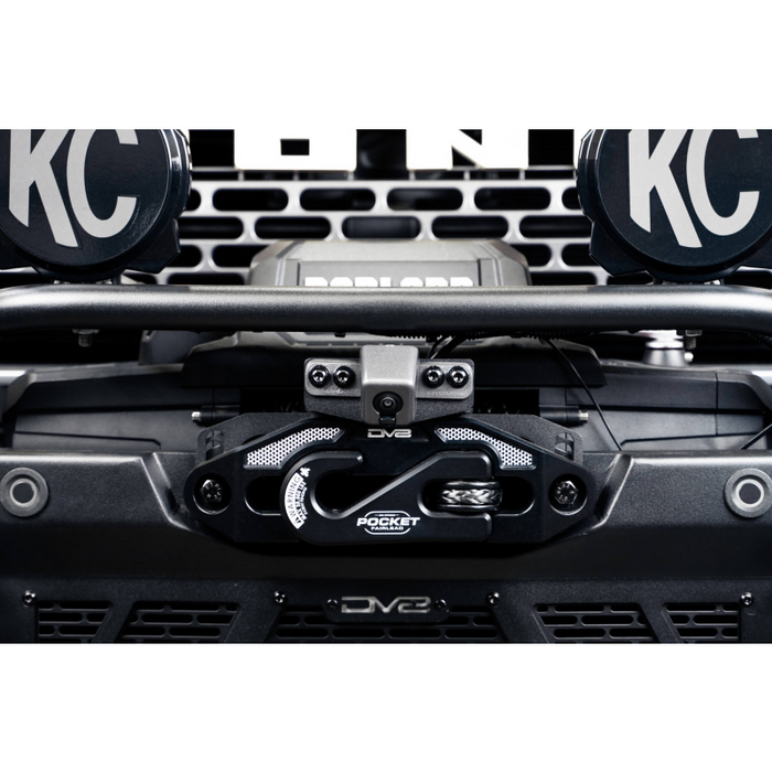 DV8 Offroad 2021-2026 Ford Bronco Front Camera Relocation Bracket Model ABBR-03